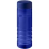 Bouteille de sport H2O Active® Eco Treble de 750 ml avec couvercle vissé – Bleu