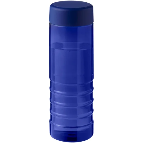 Bouteille de sport H2O Active® Eco Treble de 750 ml avec couvercle vissé – Bleu