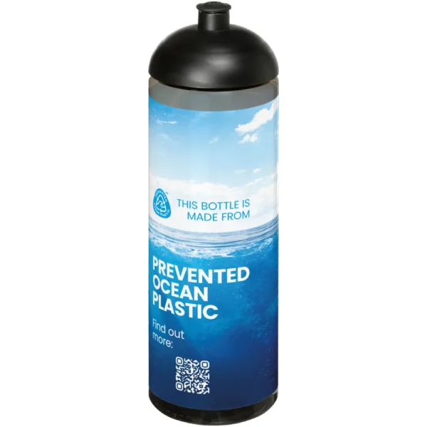 Bouteille de sport H2O Active® Eco Vibe de 850 ml avec couvercle dôme