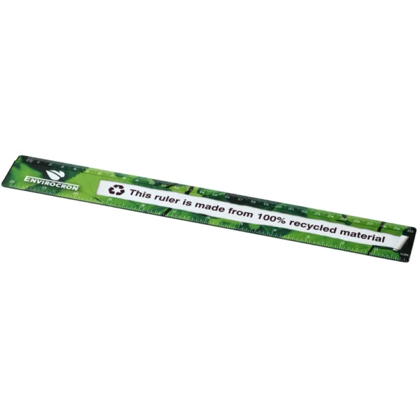 Règle Terran 30 cm 100 % plastique recyclé – Noir Règle Terran 30 cm 100 % plastique recyclé – Noir