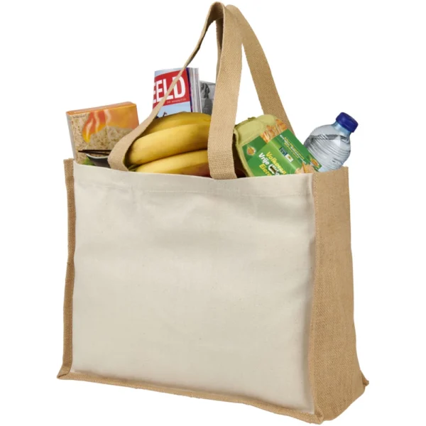 Sac Varai 320 g/m² en toile et jute 23L