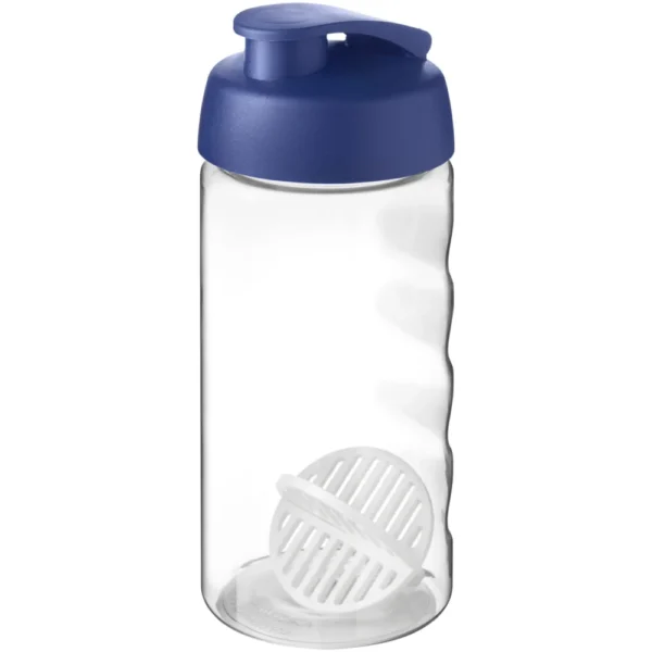 Bouteille shaker H2O Active® Bop 500 ml – Bleu