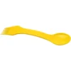 Outil 3-en-1 Epsy avec cuillère, fourchette et couteau – Jaune