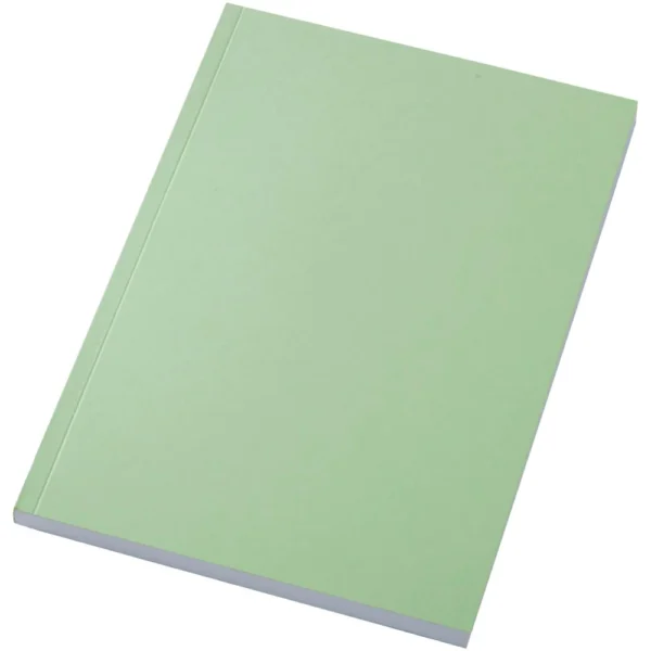Carnet Scribe A5 à couverture souple en papier recyclé – Vert