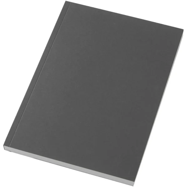 Carnet Scribe A5 à couverture souple en papier recyclé – Charbon